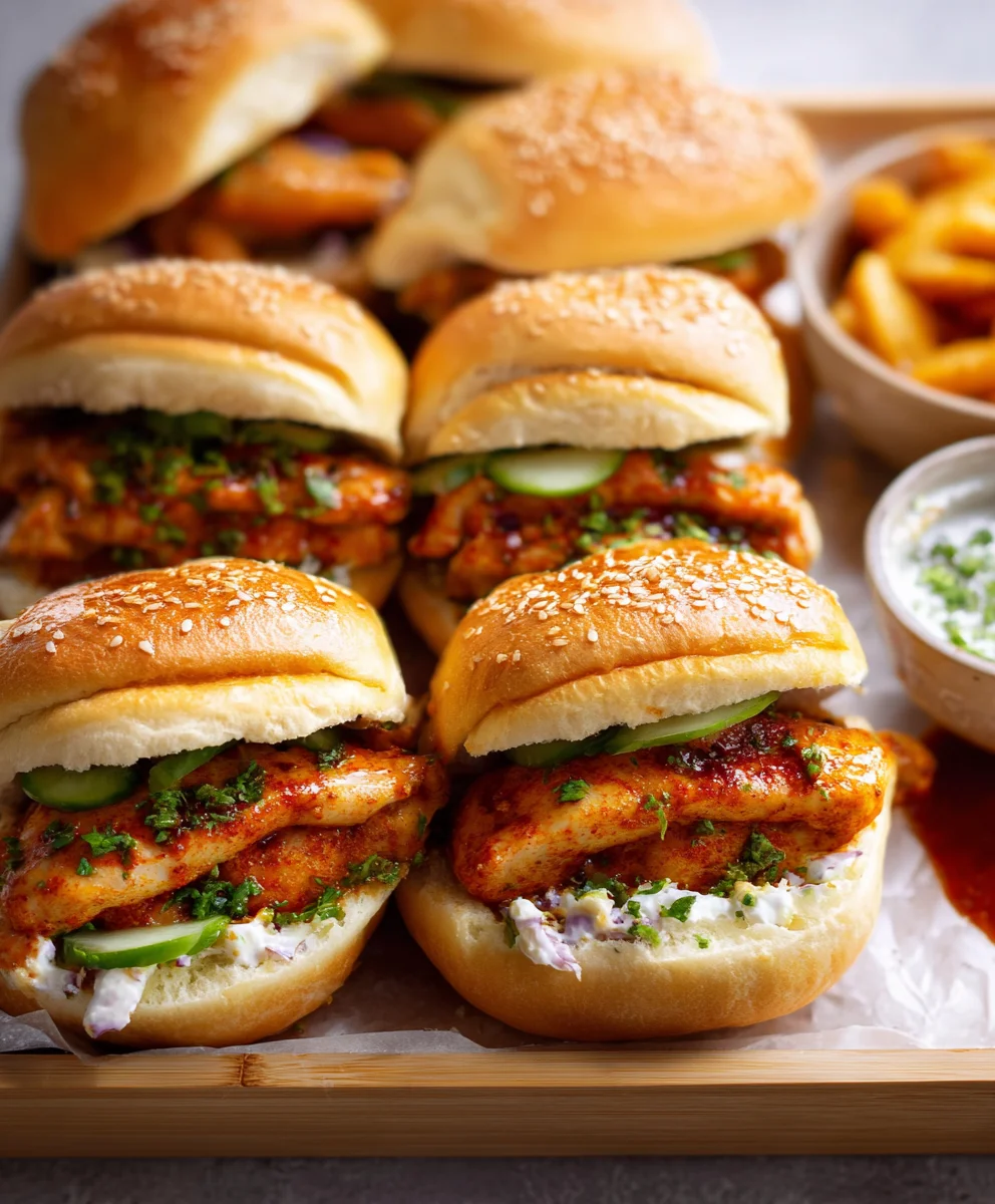 Buns de Poulet Dynamite Fromagés : Éclat de Saveurs !