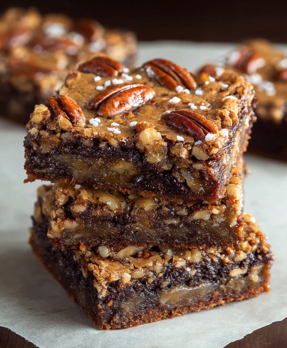 Indulgent Pecan Pie Brownies A Sweet Delight