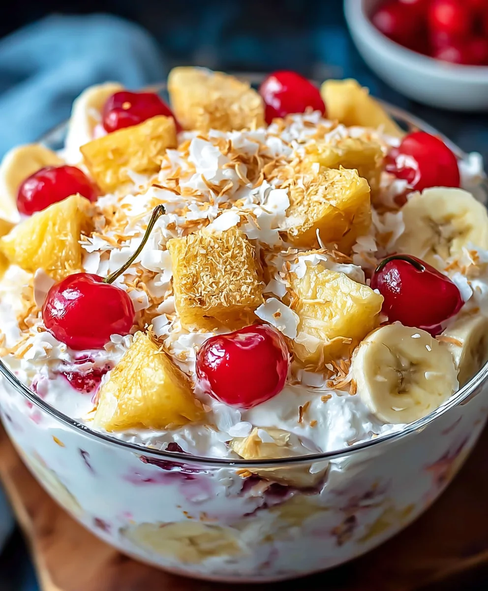 Salade Cheesecake Hawaïenne Irrésistible : Une Délice Tropicale