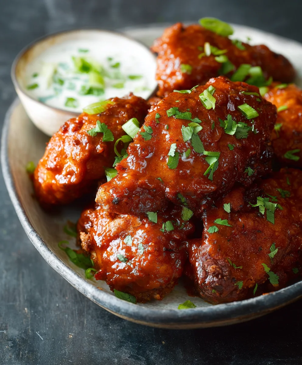 Poulet Frit Sauce Buffalo Maison Facile & Rapide