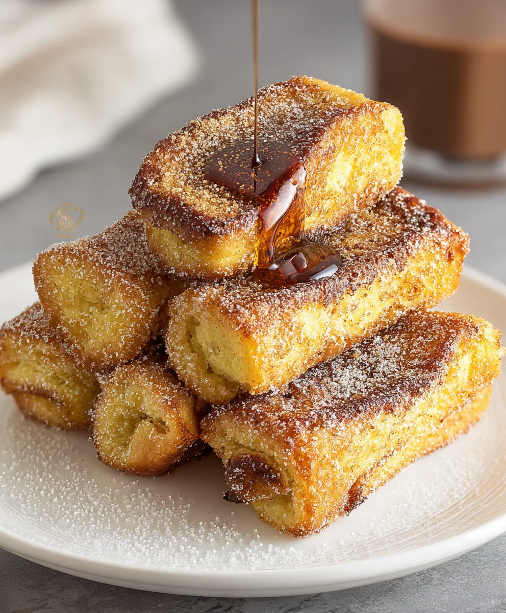 Roulés Pain Perdu Faciles et Gourmands